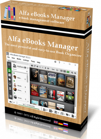 Alfa EBooks Manager 8.4.62.1 Crack With Serial Key Updated 2021