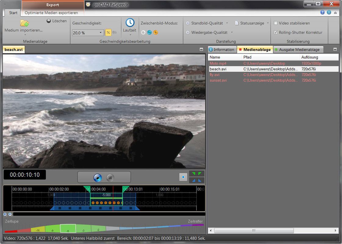 proDAD ReSpeedr Activation Code