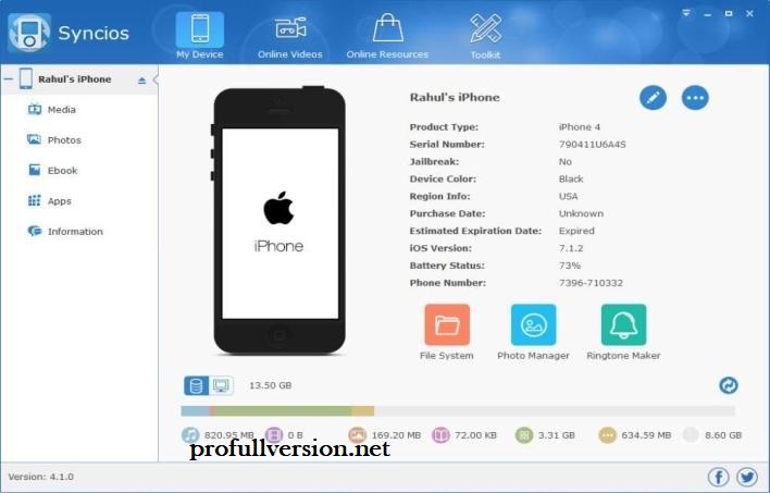 Anvsoft Syncios Registration Code