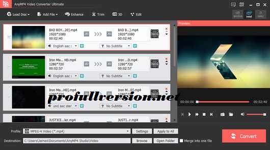 AnyMP4 Video Converter Ultimate Key