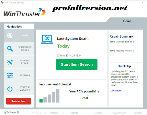WinThruster Pro Serial Key