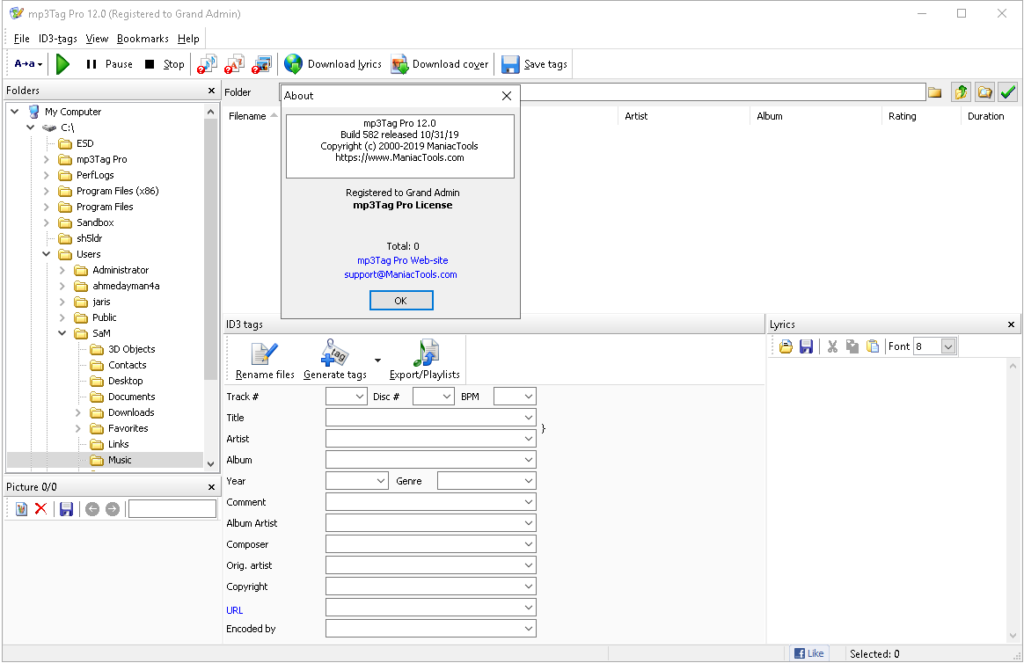 MP3Tag Pro Serial Key