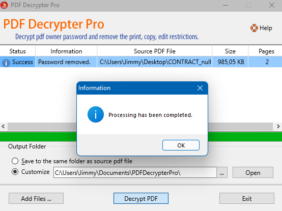 PDF Decrypter Pro Free Download