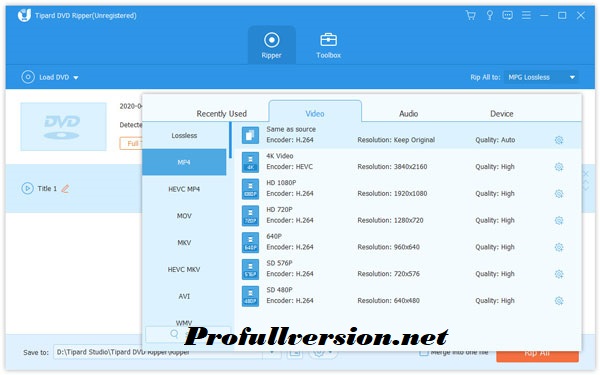 Tipard DVD Ripper Free Download