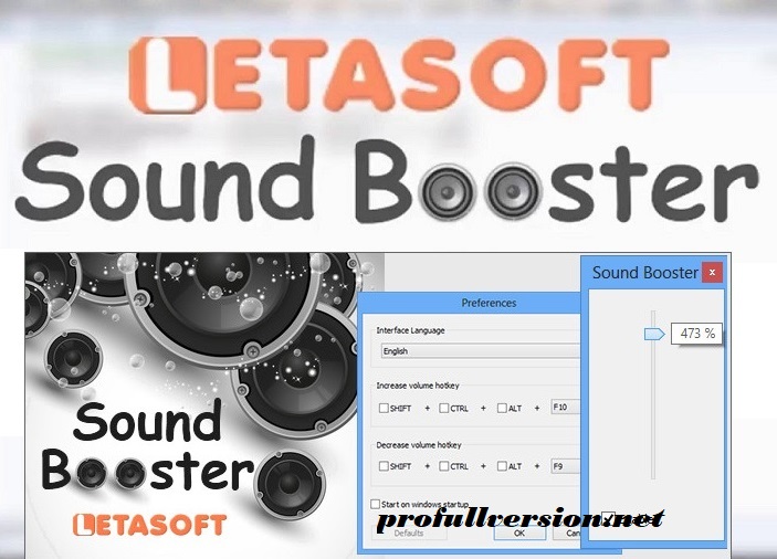 Letasoft Sound Booster Product Key