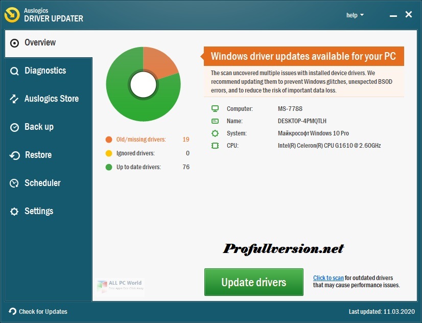 Auslogics Driver Updater Free Download