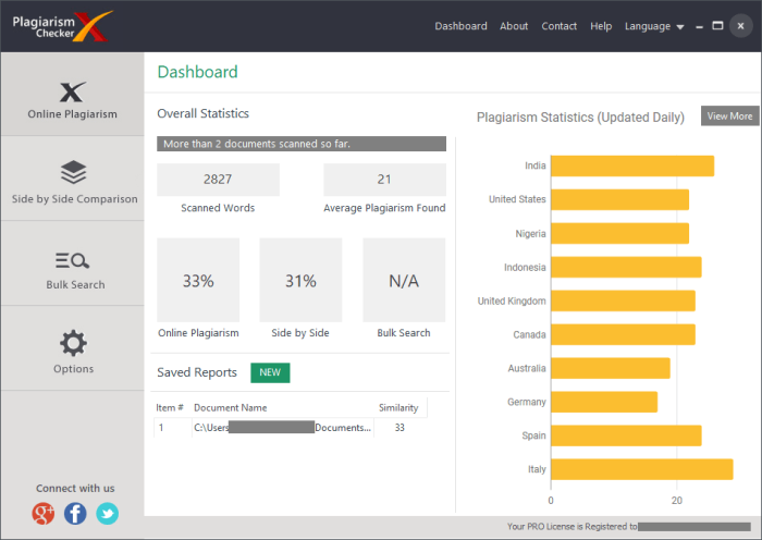 Plagiarism Checker X Serial Key